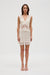VISIONS LACE MINI DRESS | CREAM POLKA DOT - THIRD FORM