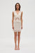THIRD FORM VISIONS LACE MINI DRESS | CREAM POLKA DOT