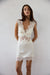 THIRD FORM VISIONS LACE MINI DRESS | CREAM POLKA DOT