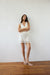 THIRD FORM VISIONS LACE MINI DRESS | CREAM POLKA DOT