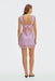 THIRD FORM Visions Lace Mini Dress | Lilac