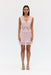 VISIONS LACE MINI DRESS | ROSÉ - THIRD FORM