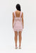VISIONS LACE MINI DRESS | ROSÉ - THIRD FORM