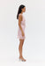 VISIONS LACE MINI DRESS | ROSÉ - THIRD FORM