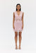 THIRD FORM VISIONS LACE MINI DRESS | ROSÉ