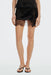 THIRD FORM Visions Lace Mini Skirt | Ebony