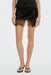 THIRD FORM Visions Lace Mini Skirt | Ebony