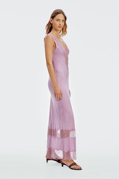 THIRD FORM Visions Lace Peer In Maxi | Lilac