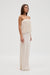 THIRD FORM VISIONS LACE STRAPLESS MAXI DRESS | BUTTERCREAM