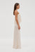 THIRD FORM VISIONS LACE STRAPLESS MAXI DRESS | BUTTERCREAM