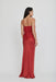 VISIONS LACE STRAPLESS MAXI DRESS | CRIMSON - THIRD FORM