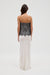 THIRD FORM VISIONS LACE STRAPLESS MAXI DRESS | IVORY & BLACK
