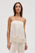 THIRD FORM VISIONS LACE STRAPLESS TOP | BUTTERCREAM