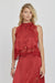 VISIONS LACE TOP | CRIMSON - THIRD FORM