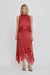 VISIONS LACE TOP | CRIMSON - THIRD FORM