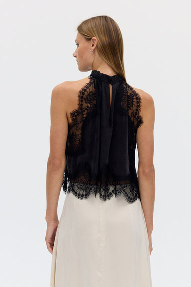 VISIONS LACE TOP | EBONY - THIRD FORM