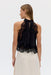 VISIONS LACE TOP | EBONY - THIRD FORM