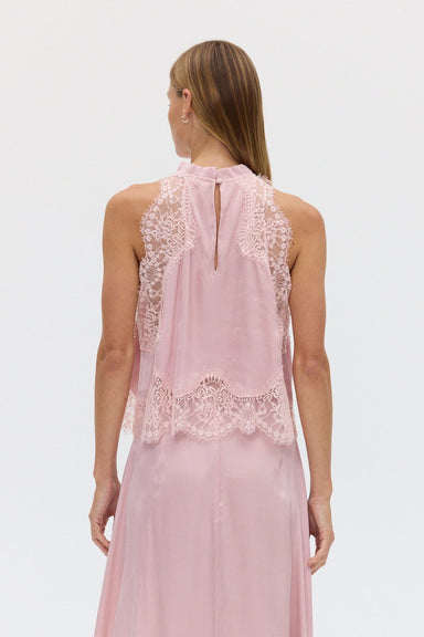 VISIONS LACE TOP | ROSÉ - THIRD FORM