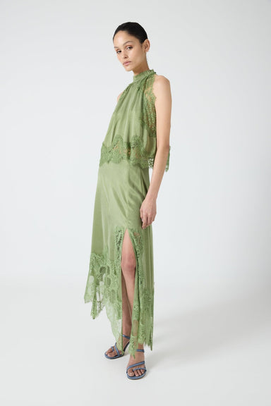 VISIONS LACE TOP | SAGE - THIRD FORM
