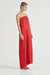 THIRD FORM VOYAGE STRAPLESS MAXI | CRIMSON