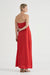 THIRD FORM VOYAGE STRAPLESS MAXI | CRIMSON