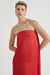 THIRD FORM VOYAGE STRAPLESS MAXI | CRIMSON