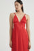THIRD FORM VOYAGE TRIANGLE MAXI DRESS | CRIMSON
