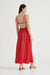 THIRD FORM VOYAGE TRIANGLE MAXI DRESS | CRIMSON