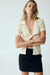 THIRD FORM WAFFLE TWIST SHIRT | CREAM