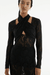 WAYWARD WRAP NECK MAXI DRESS | BLACK - THIRD FORM