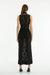 WAYWARD WRAP NECK TANK DRESS | BLACK - THIRD FORM