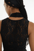 THIRD FORM WAYWARD WRAP NECK TANK TOP | BLACK