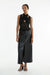 THIRD FORM WAYWARD WRAP NECK TANK TOP | BLACK