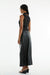 THIRD FORM WAYWARD WRAP NECK TANK TOP | BLACK