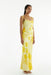 THIRD FORM WILD FLOWER WRAP MAXI SLIP | FLORAL