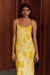 THIRD FORM WILD FLOWER WRAP MAXI SLIP | FLORAL