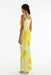 THIRD FORM WILD FLOWER WRAP MAXI SLIP | FLORAL