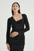 WIND THROUGH BACK OUT MAXI | BLACK - THIRD FORM