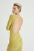 THIRD FORM WIND THROUGH BACK OUT MAXI | LIME