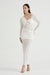 WIND THROUGH BACK OUT MAXI | OFF WHITE - THIRD FORM