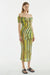 WIND THROUGH OFF SHOULDER DRESS | BRUSH STROKE - THIRD FORM