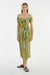 WIND THROUGH OFF SHOULDER DRESS | BRUSH STROKE - THIRD FORM