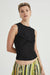 THIRD FORM WIND THROUGH TANK | BLACK