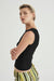 THIRD FORM WIND THROUGH TANK | BLACK