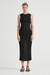 THIRD FORM WIND THROUGH TANK DRESS | BLACK
