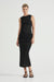 THIRD FORM WIND THROUGH TANK DRESS | BLACK