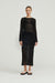 WISTERIA SHEER BIAS BLOUSE | BLACK - THIRD FORM