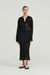 THIRD FORM WISTERIA SHEER BIAS SKIRT | BLACK