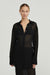 THIRD FORM WISTERIA SHEER SHIRT DRESS | BLACK