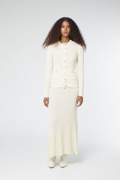 THIRD FORM WISTFUL KNIT CARDIGAN | PEARL